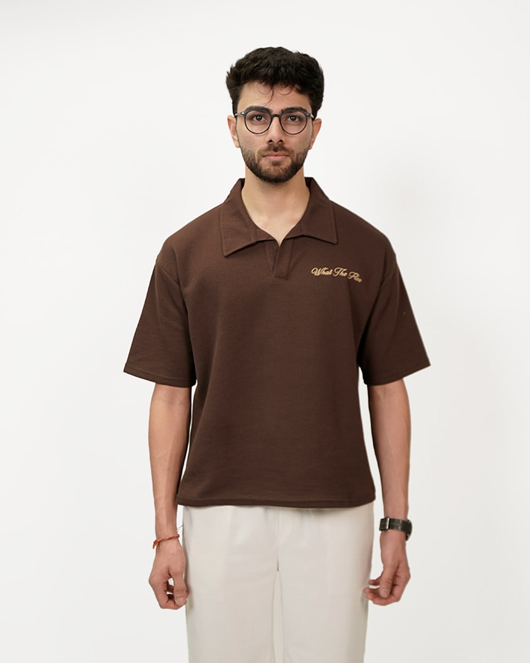Dark Brown Polo T-shirt