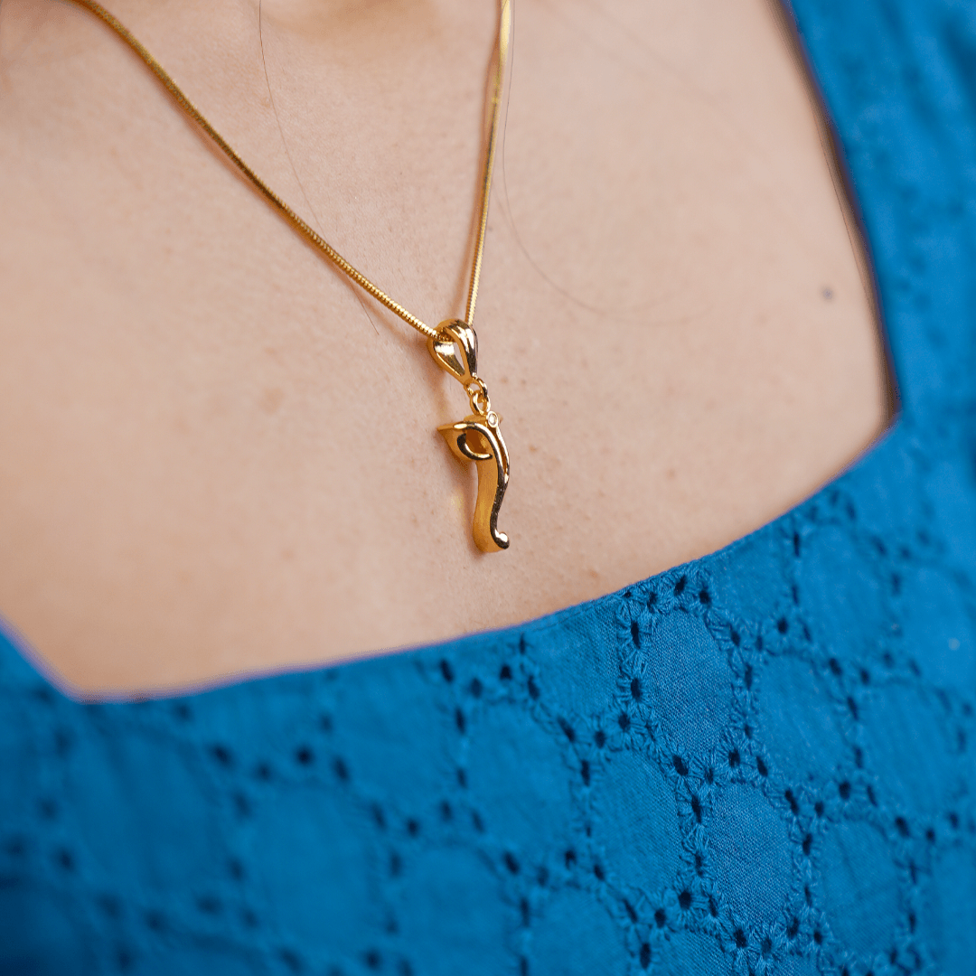 Ganesha pendant with chain