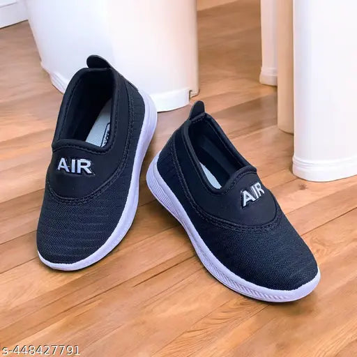 Kids Boys Stylish Affordable Collection of Trendy  Stylish Casual Sneakers Shoes Sneakers For Boys Black