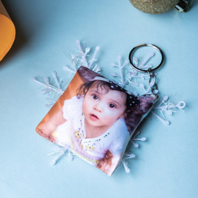 Personalized Pillow Keychain