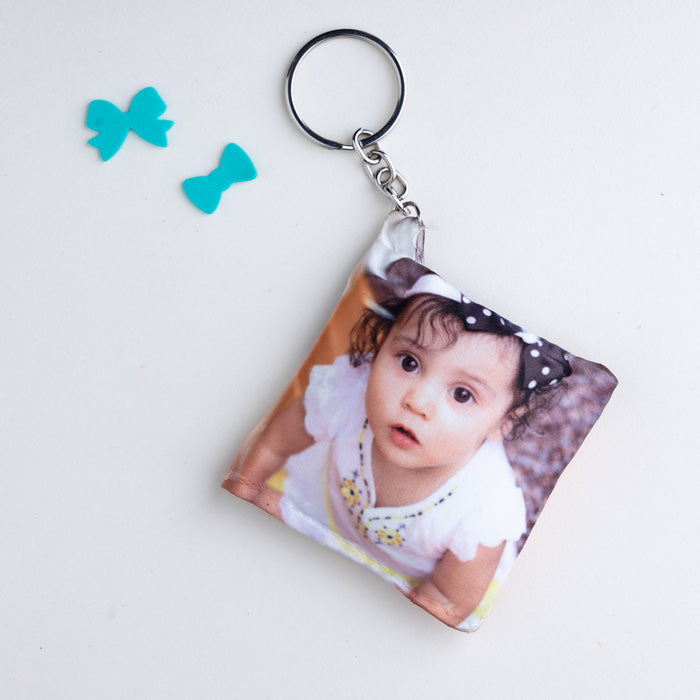 Personalized Pillow Keychain