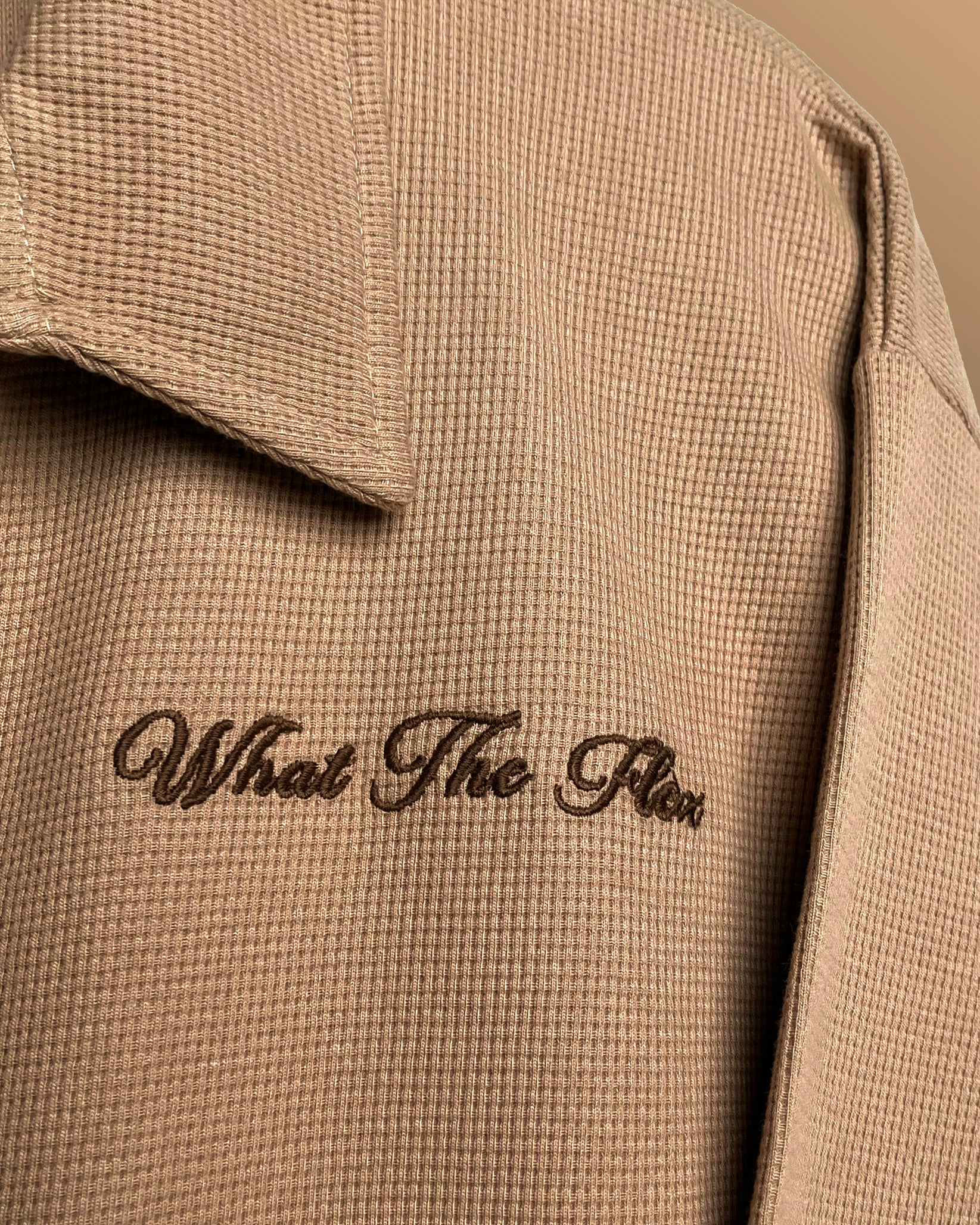 Raw Beige Polo T-Shirt