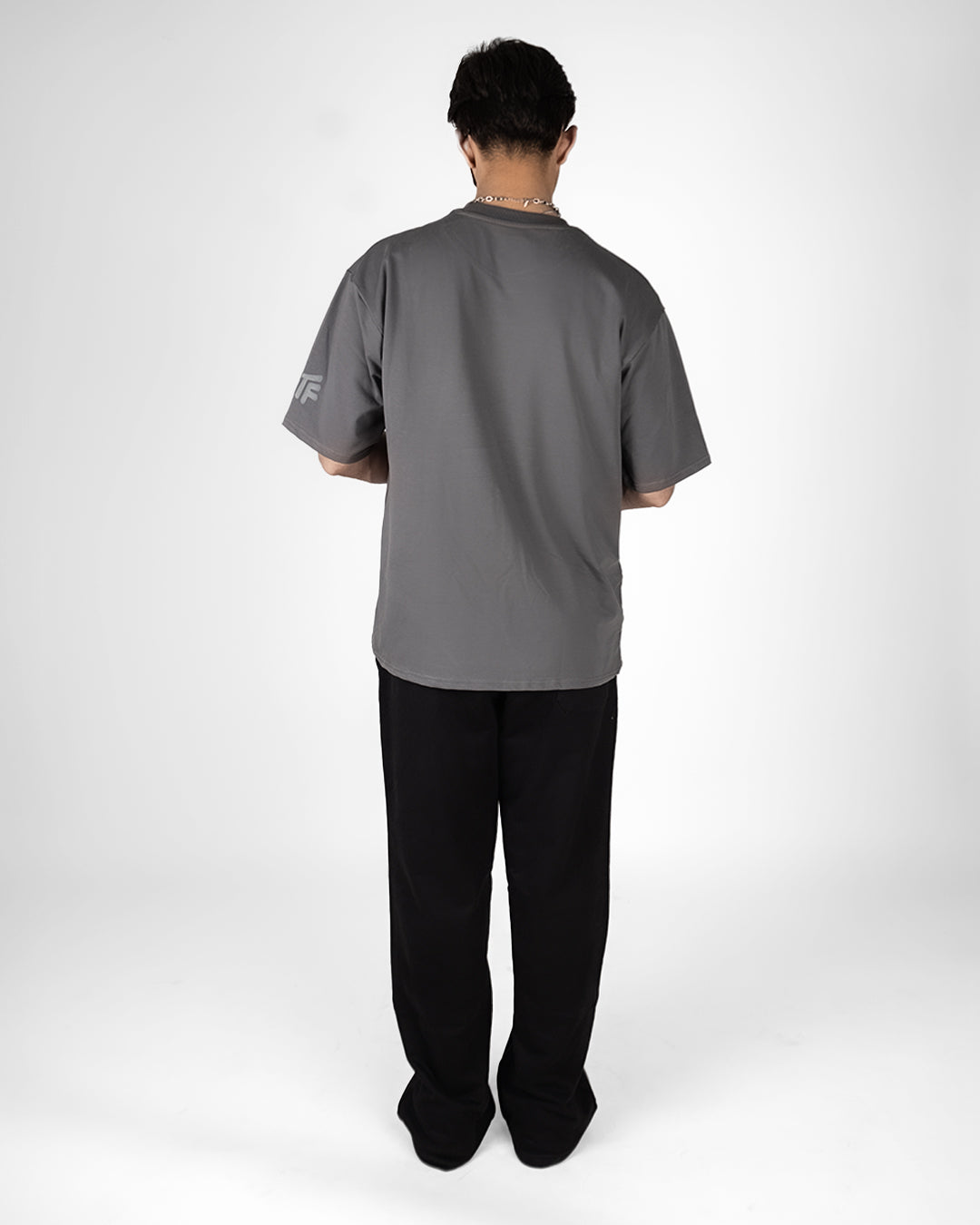 Black Essential Cotton Pants