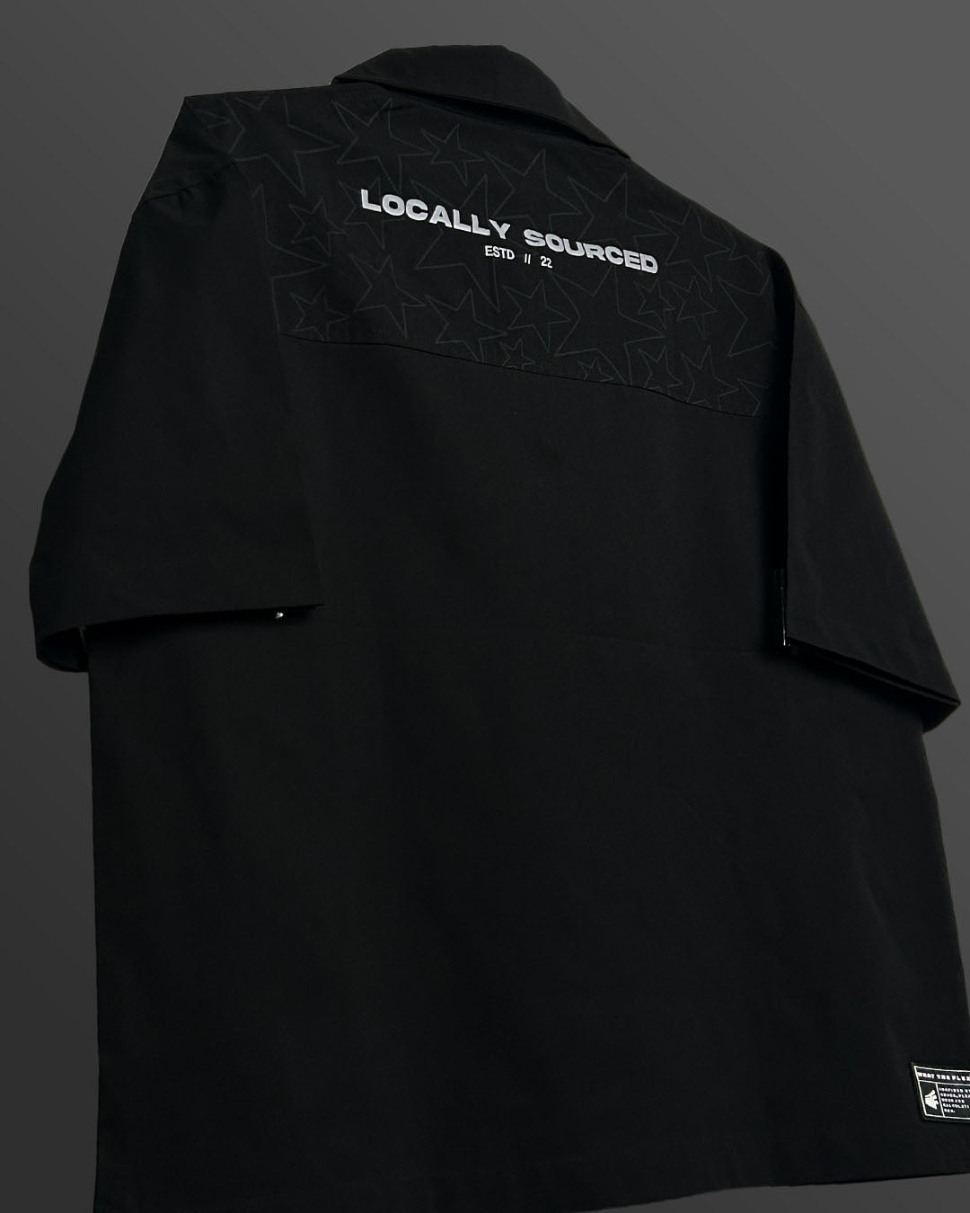 Black Locally Sourced Air Polo