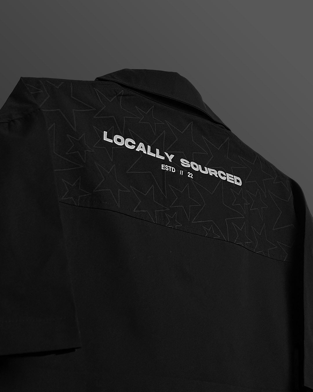 Black Locally Sourced Air Polo