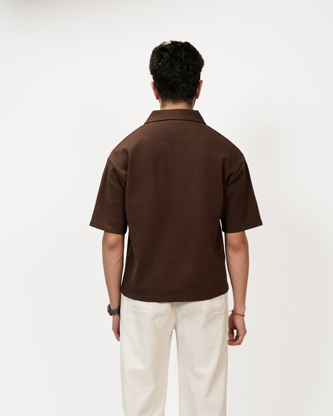 Dark Brown Polo T-shirt