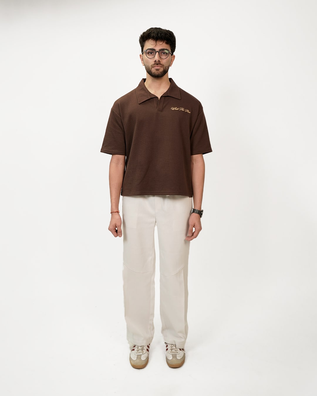 Dark Brown Polo T-shirt