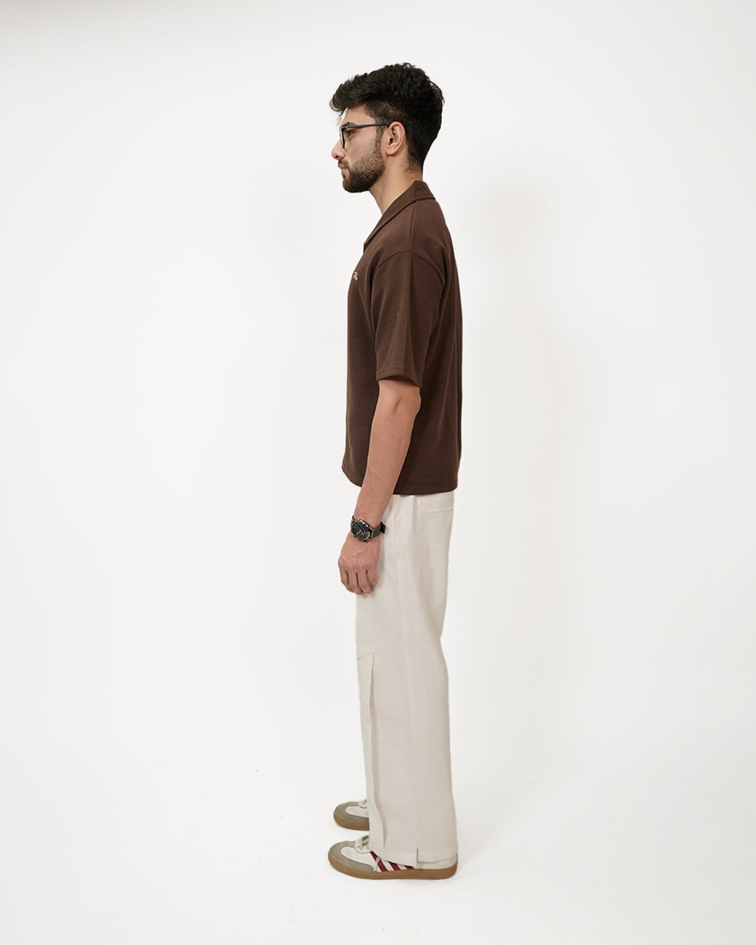 Dark Brown Polo T-shirt