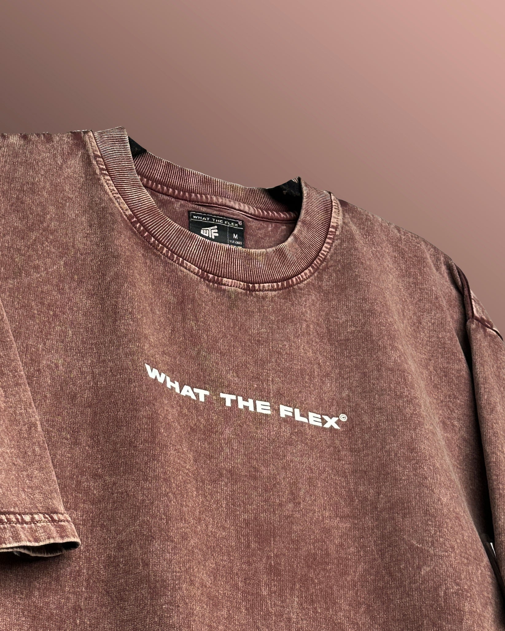 Fallen Fate Brown Acid Wash T-Shirt