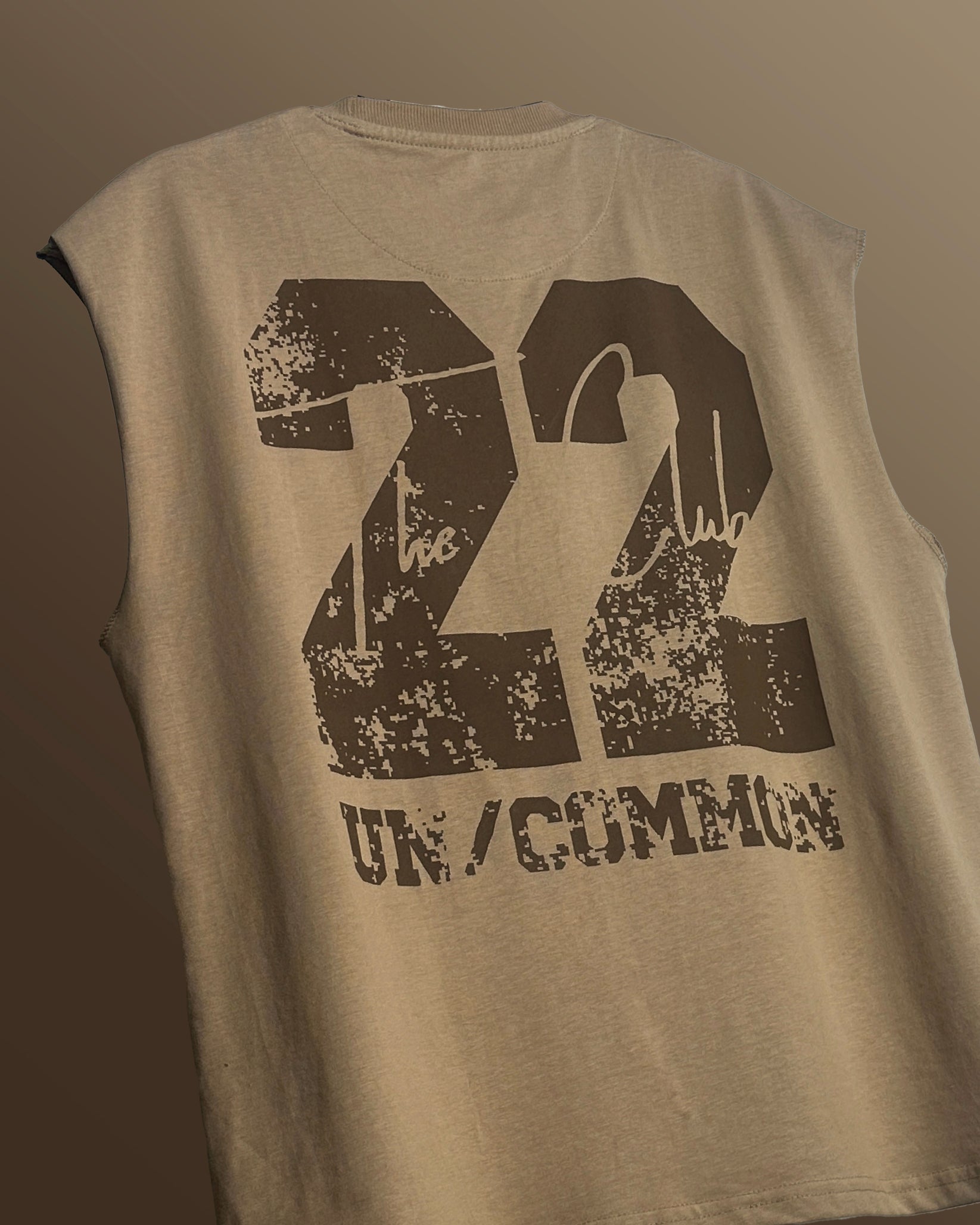 Uncommon Brown Cotton Vest