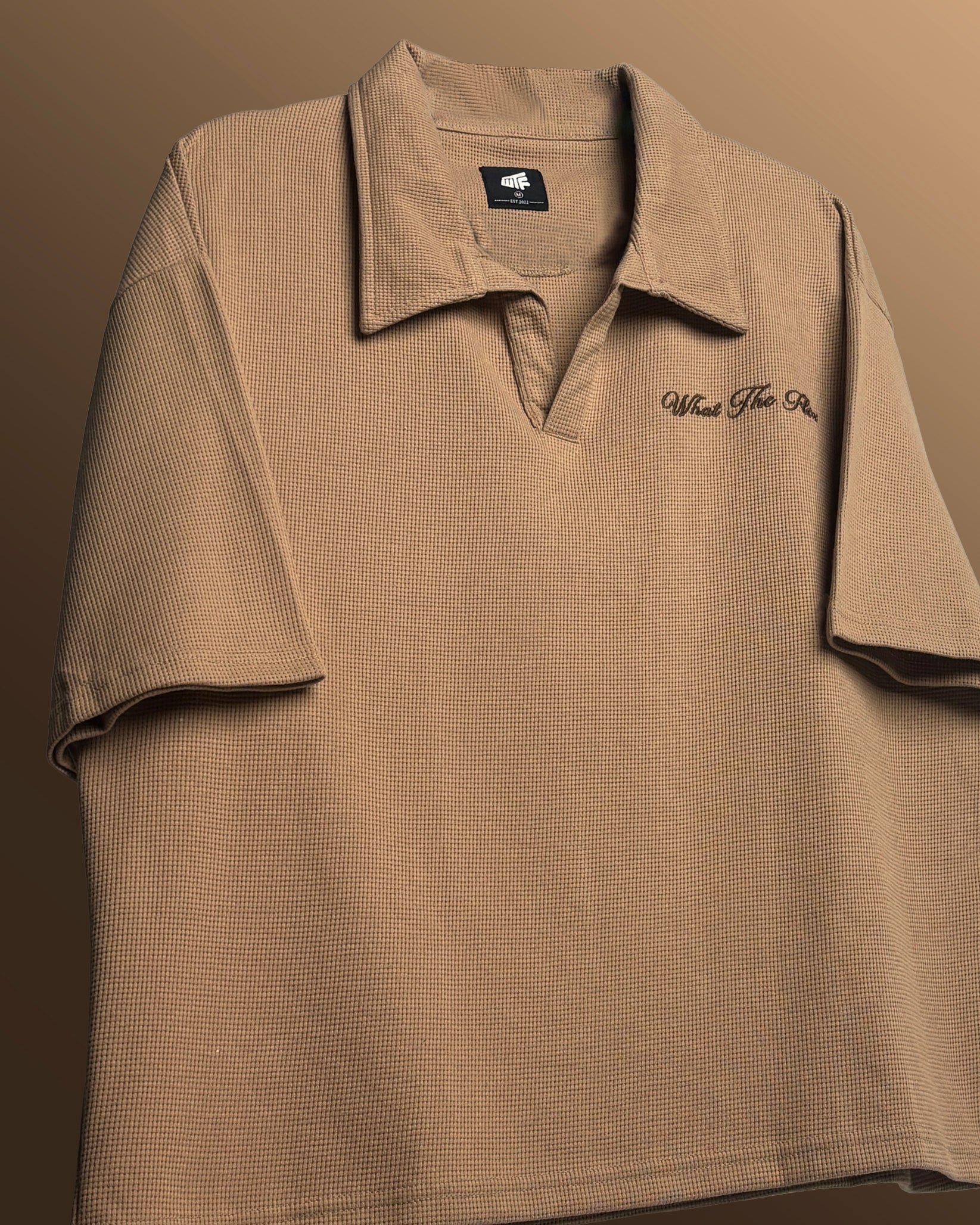 Raw Beige Polo T-Shirt