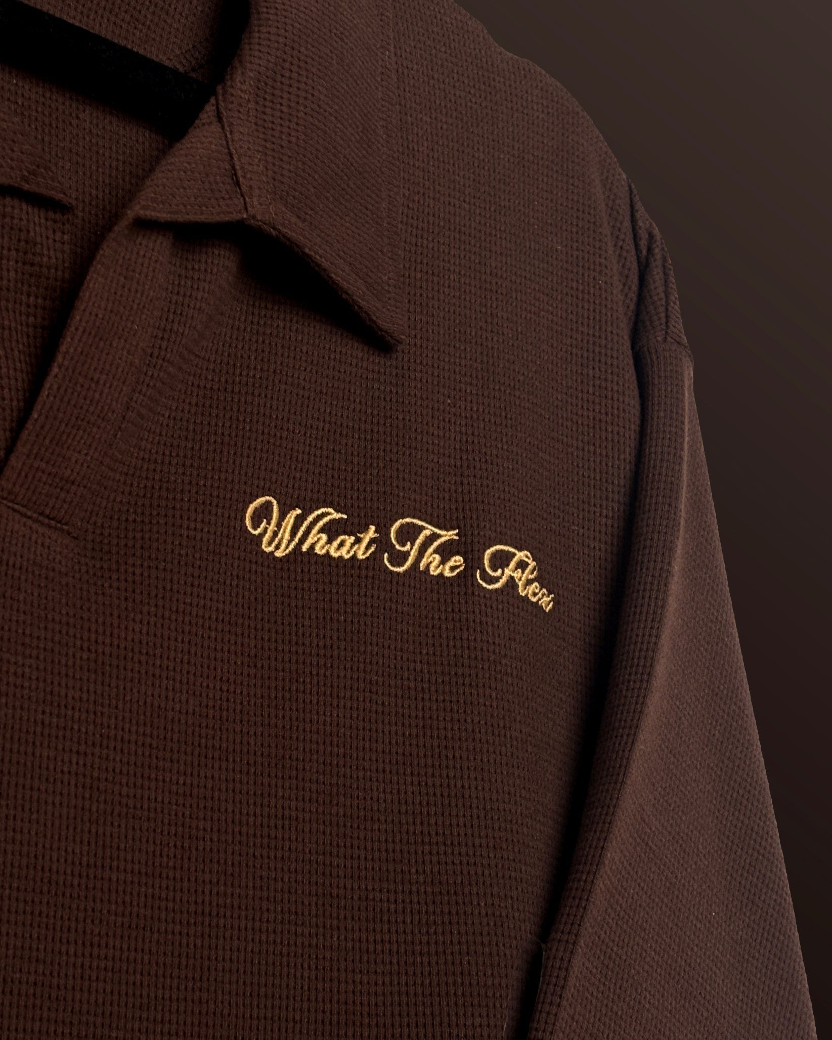 Dark Brown Polo T-shirt