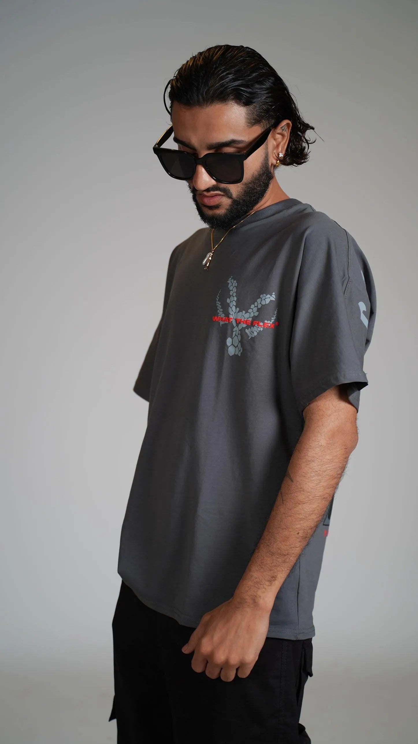 Called Higher Grey Heavyweight T-shirt