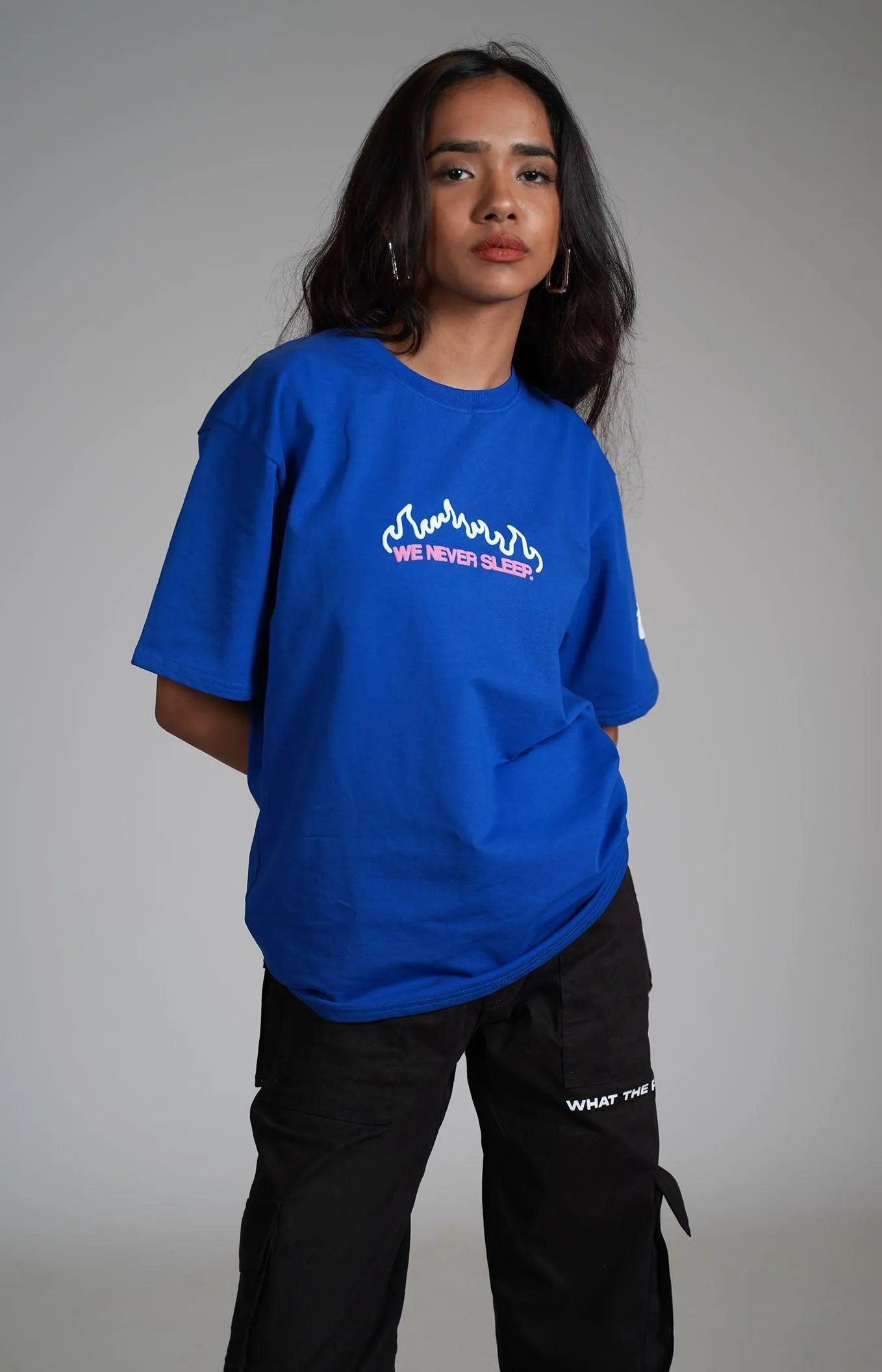 Dreamers & Rebels Blue Heavyweight T-shirt