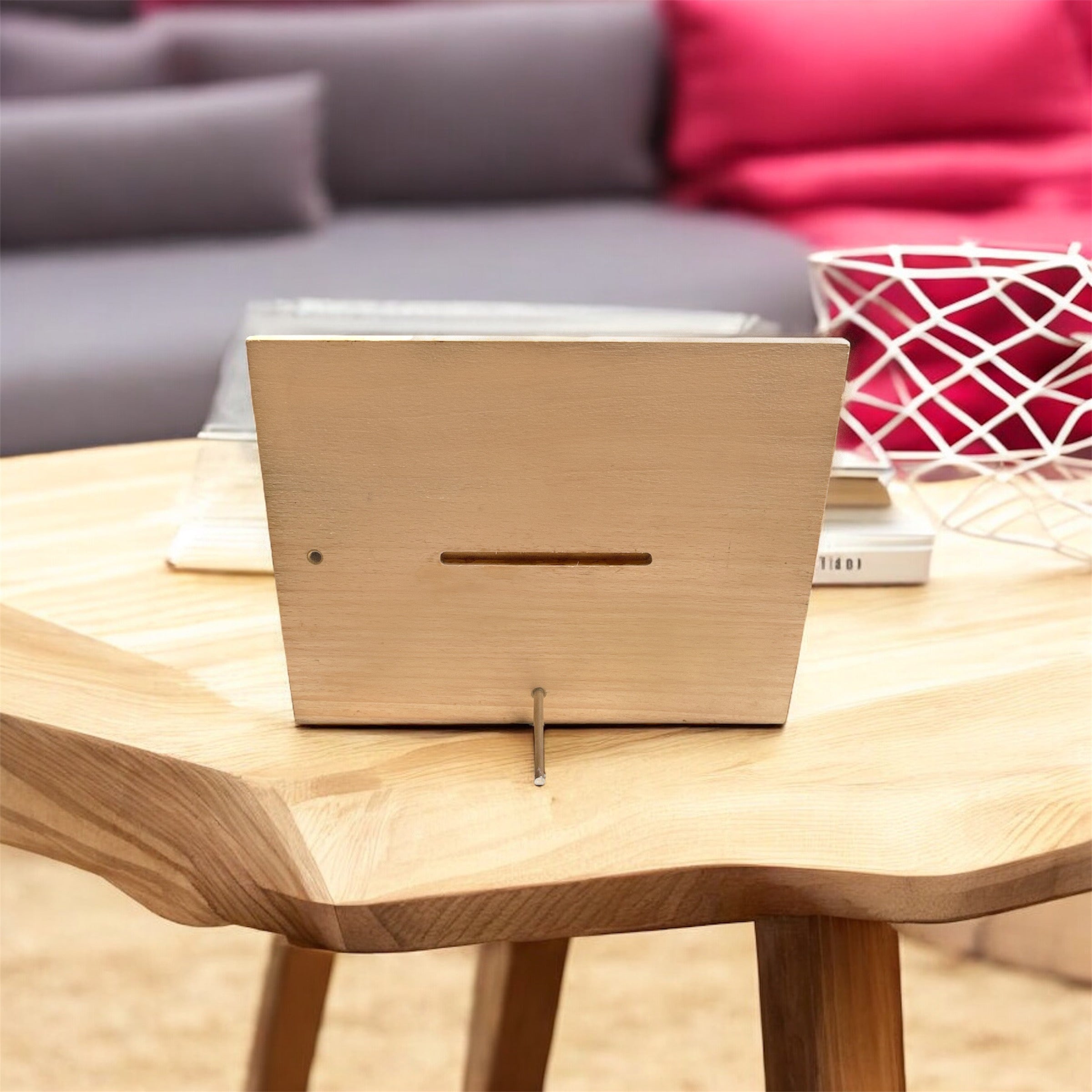 Personalised Rectangular Wood Engraved Photo Frame