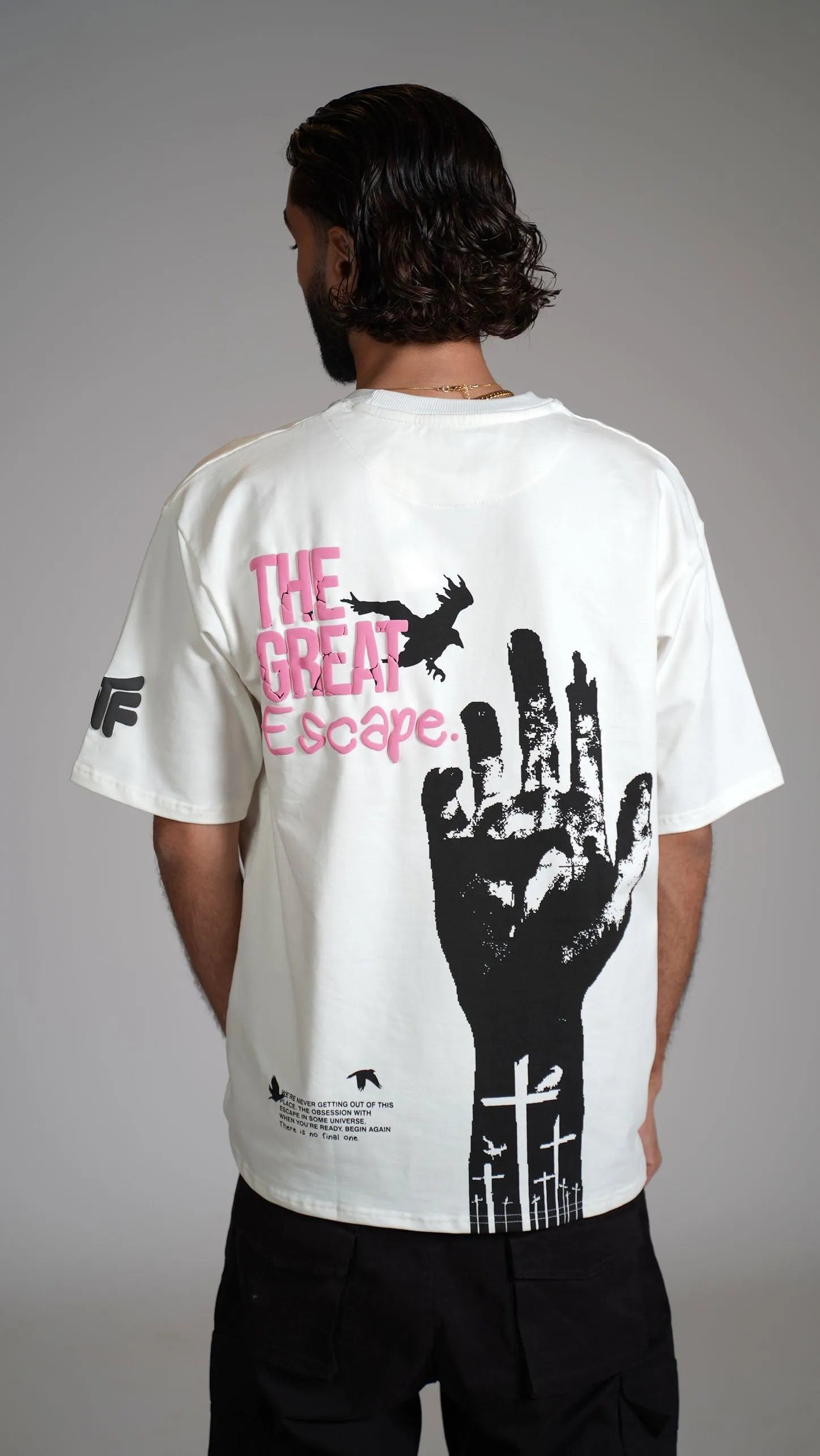 The Great Escape White Heavyweight T-shirt