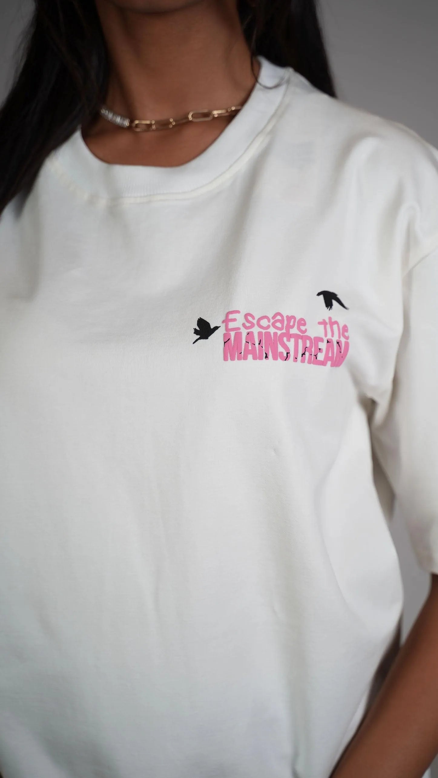 The Great Escape White Heavyweight T-shirt