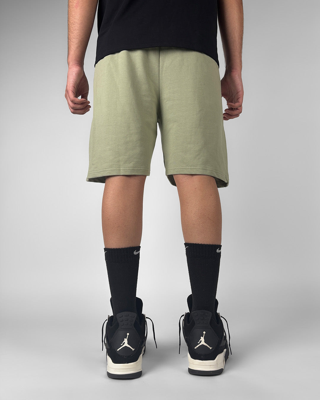 Frontcut Sage Cotton Shorts