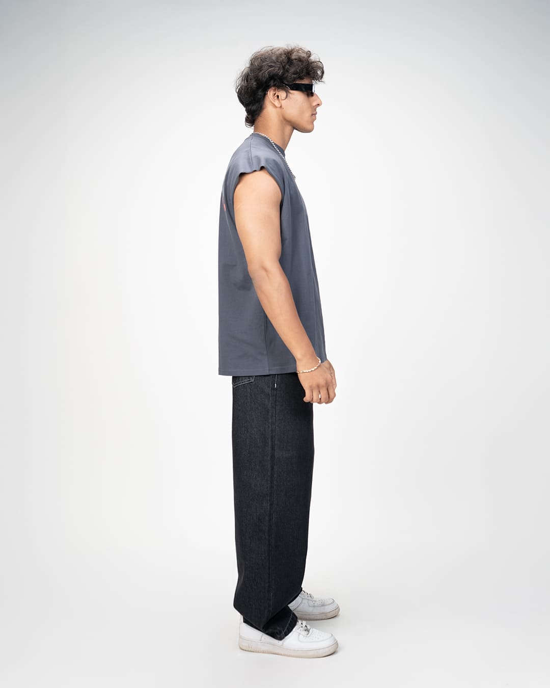 Provider Grey Cotton Vest