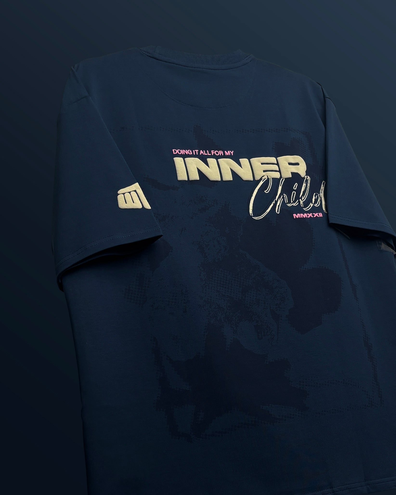 Inner Child Dark Blue Heavyweight T-shirt