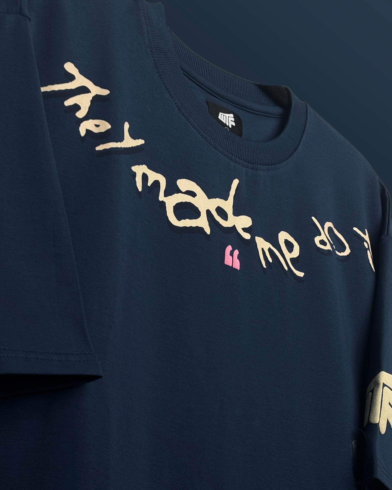 Inner Child Dark Blue Heavyweight T-shirt