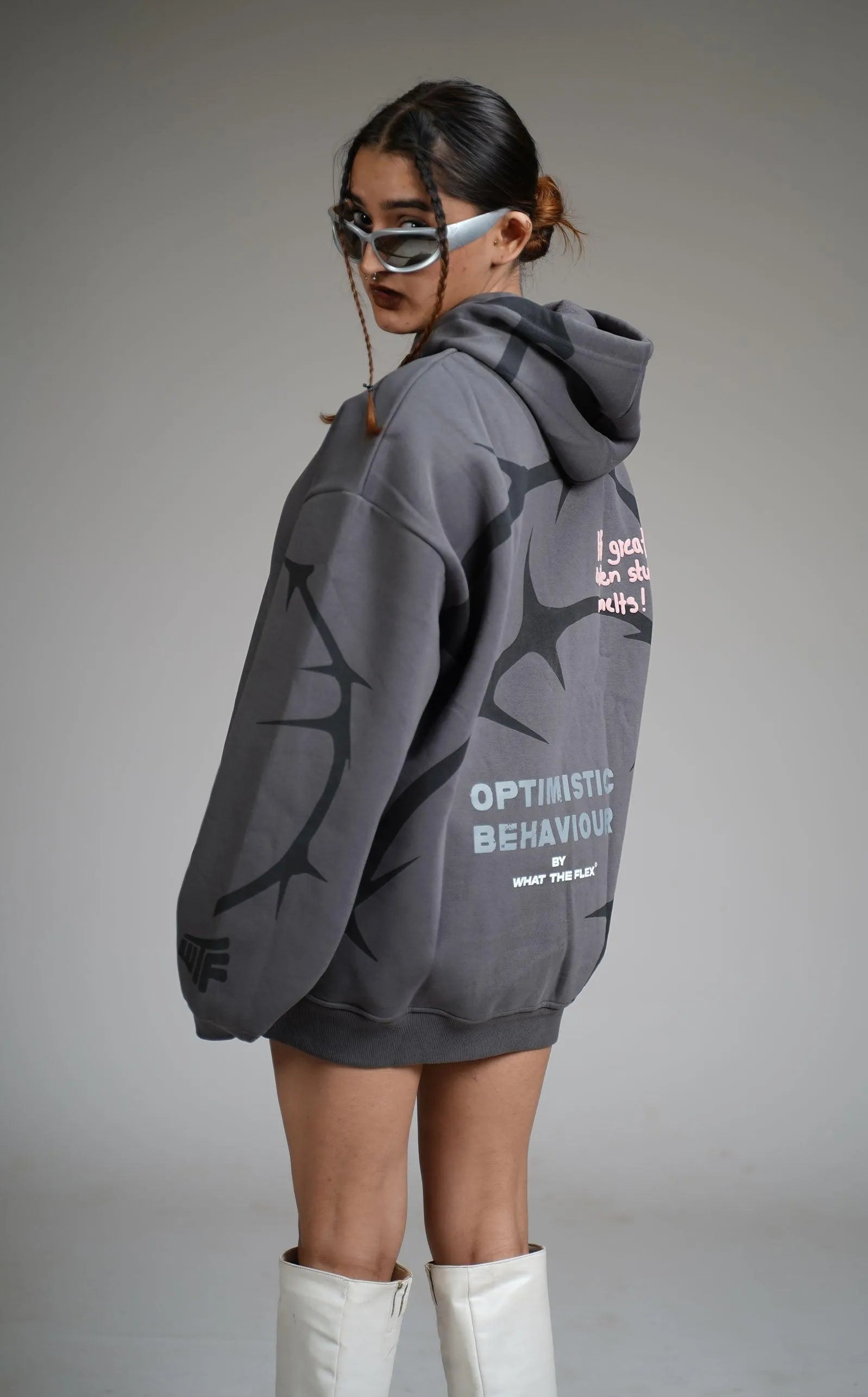 Optimistic Behaviour Oversized Hoodie