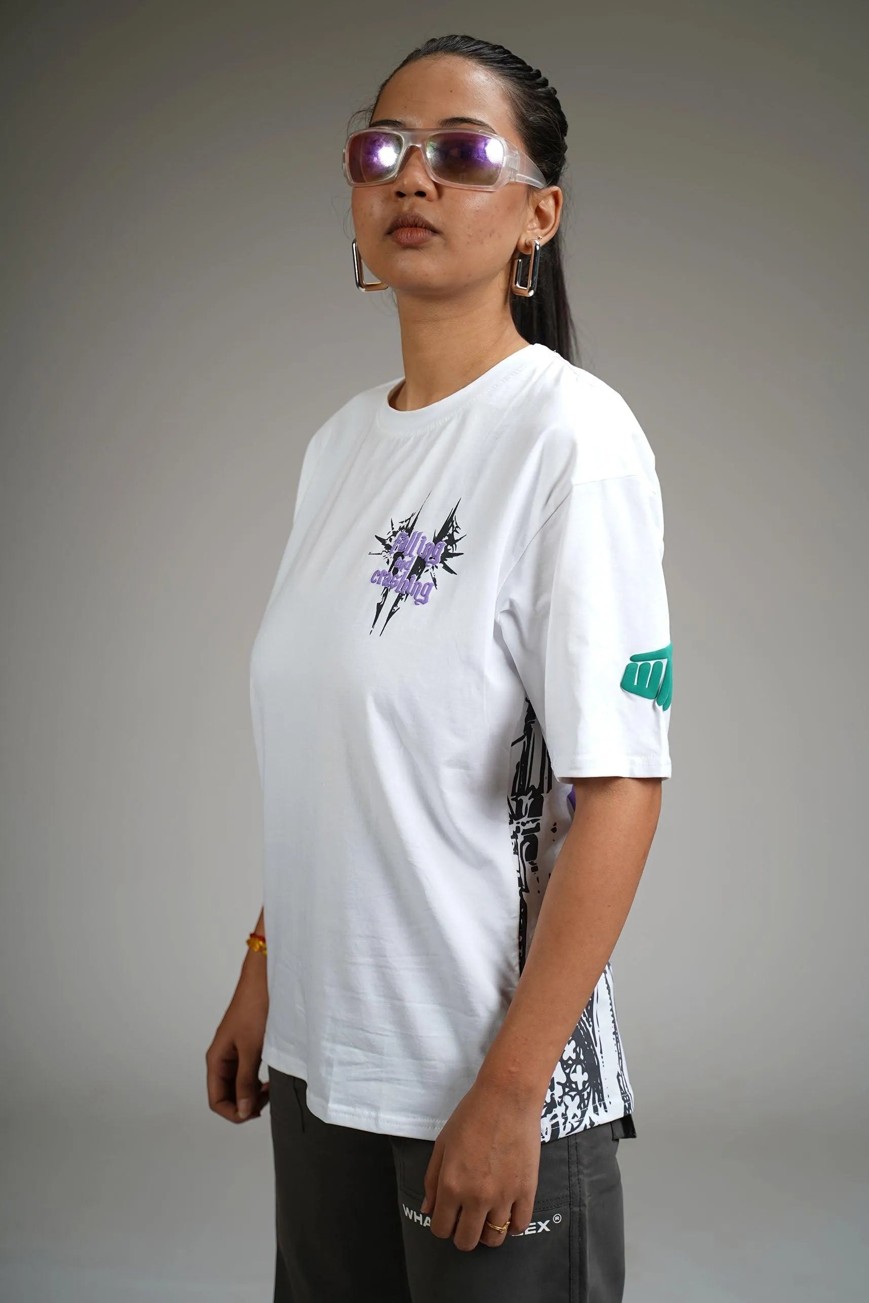 Paradise Playground Oversized White T-shirt