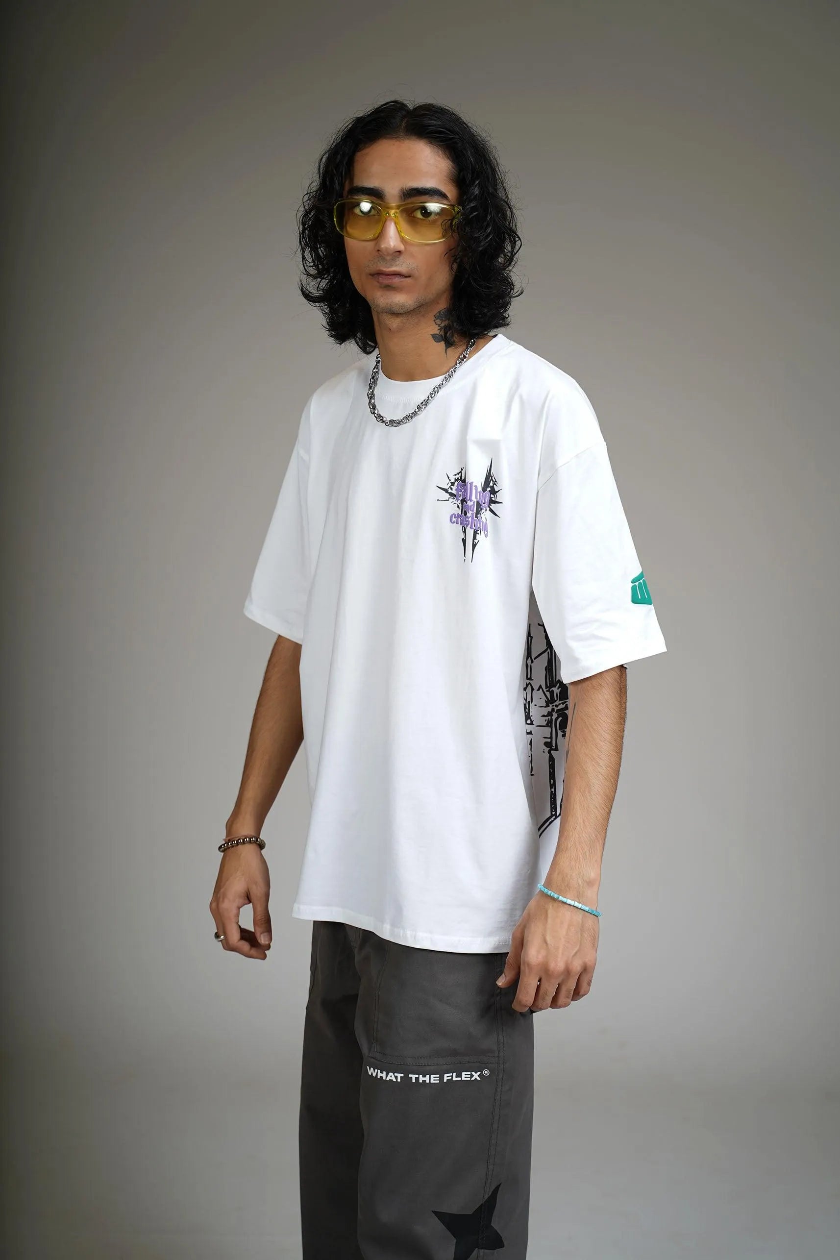 Paradise Playground Oversized White T-shirt