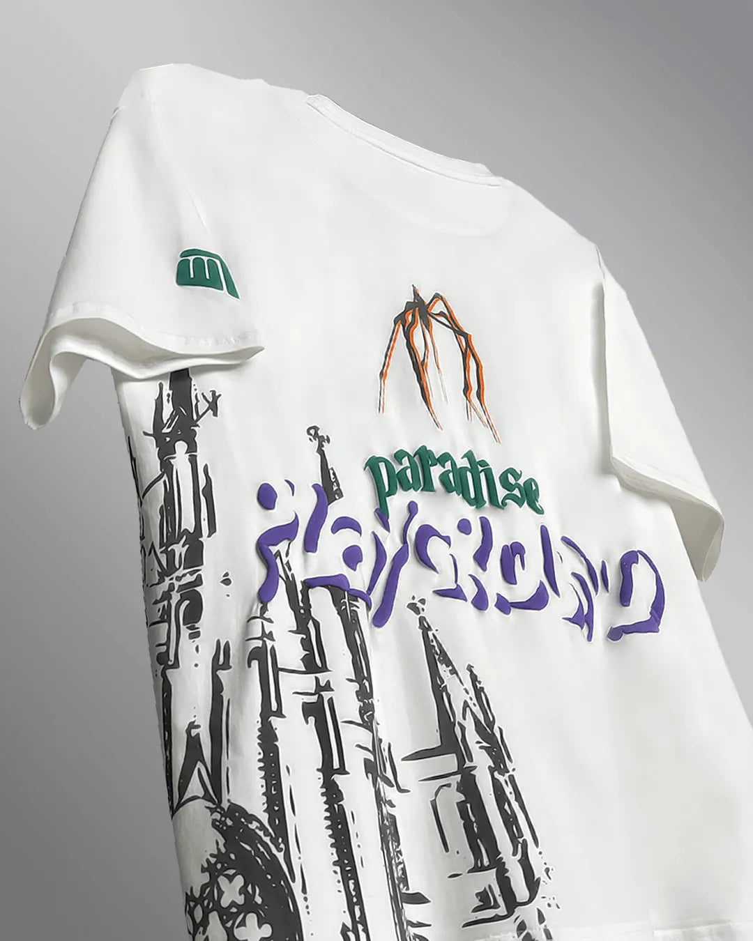 Paradise Playground Oversized White T-shirt