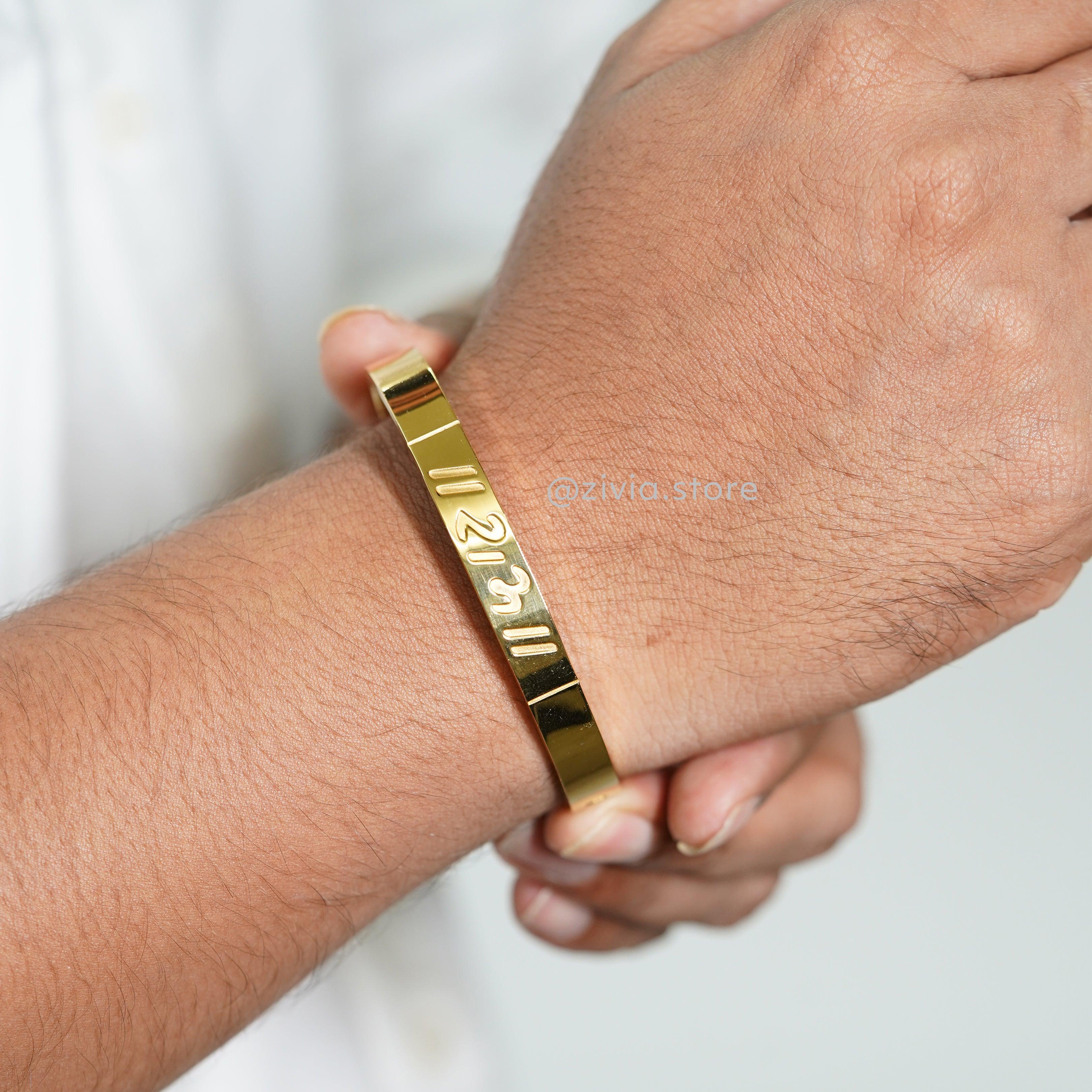 Shree Ram 24kt Gold Premium Bracelet