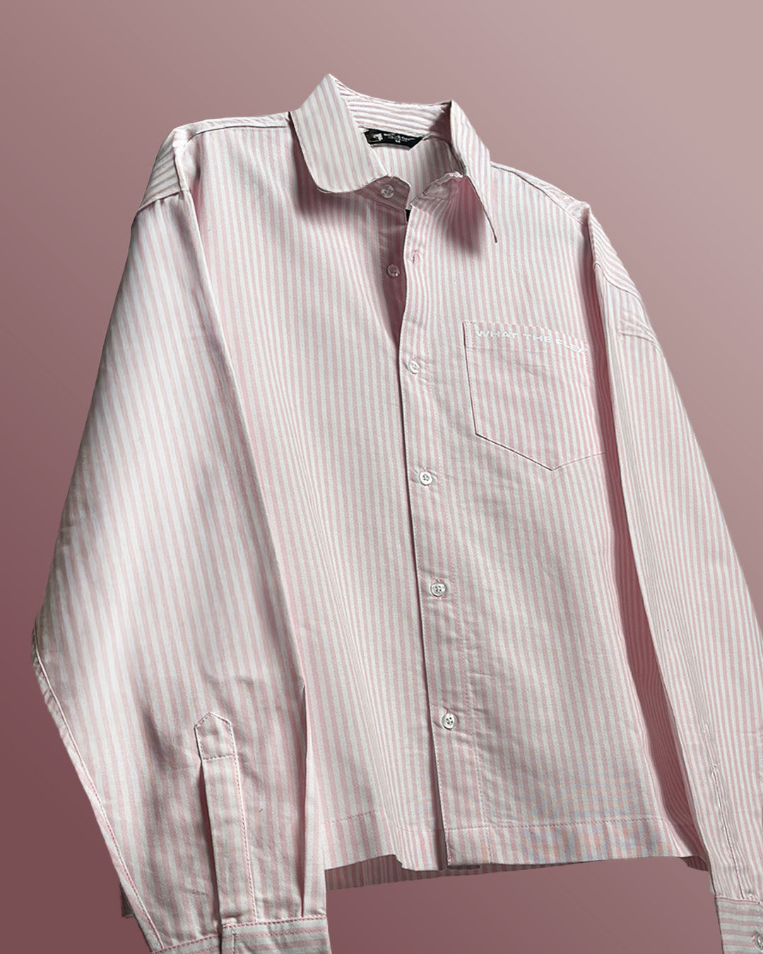 Rolling Pink Stripes Shirt