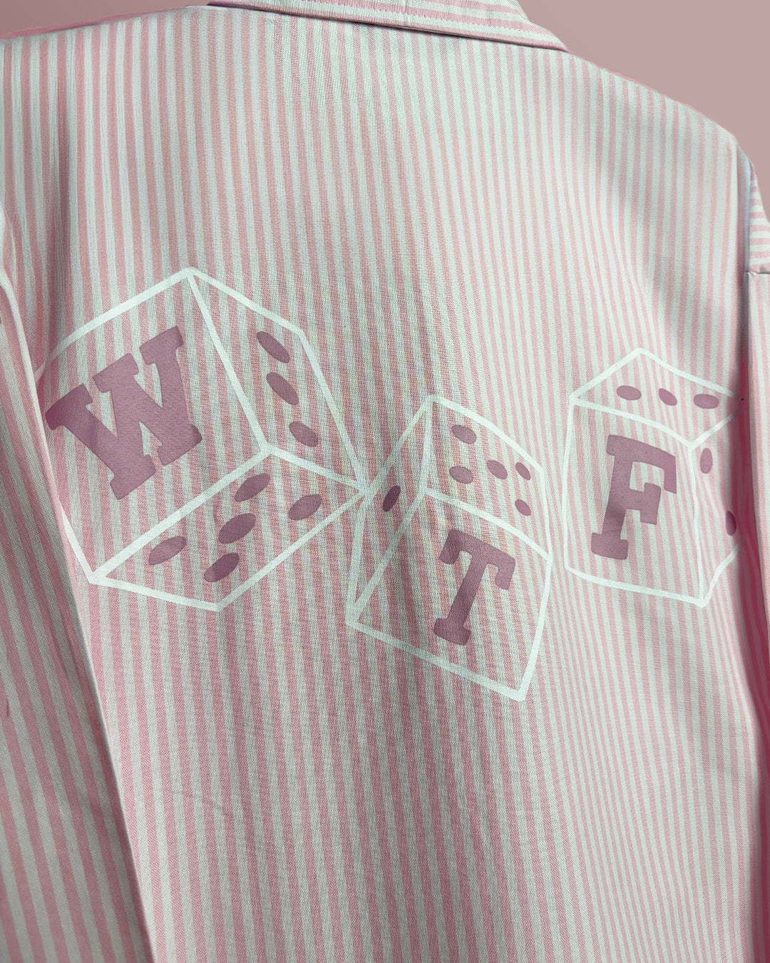Rolling Pink Stripes Shirt
