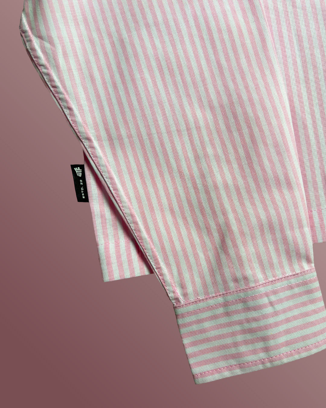Rolling Pink Stripes Shirt