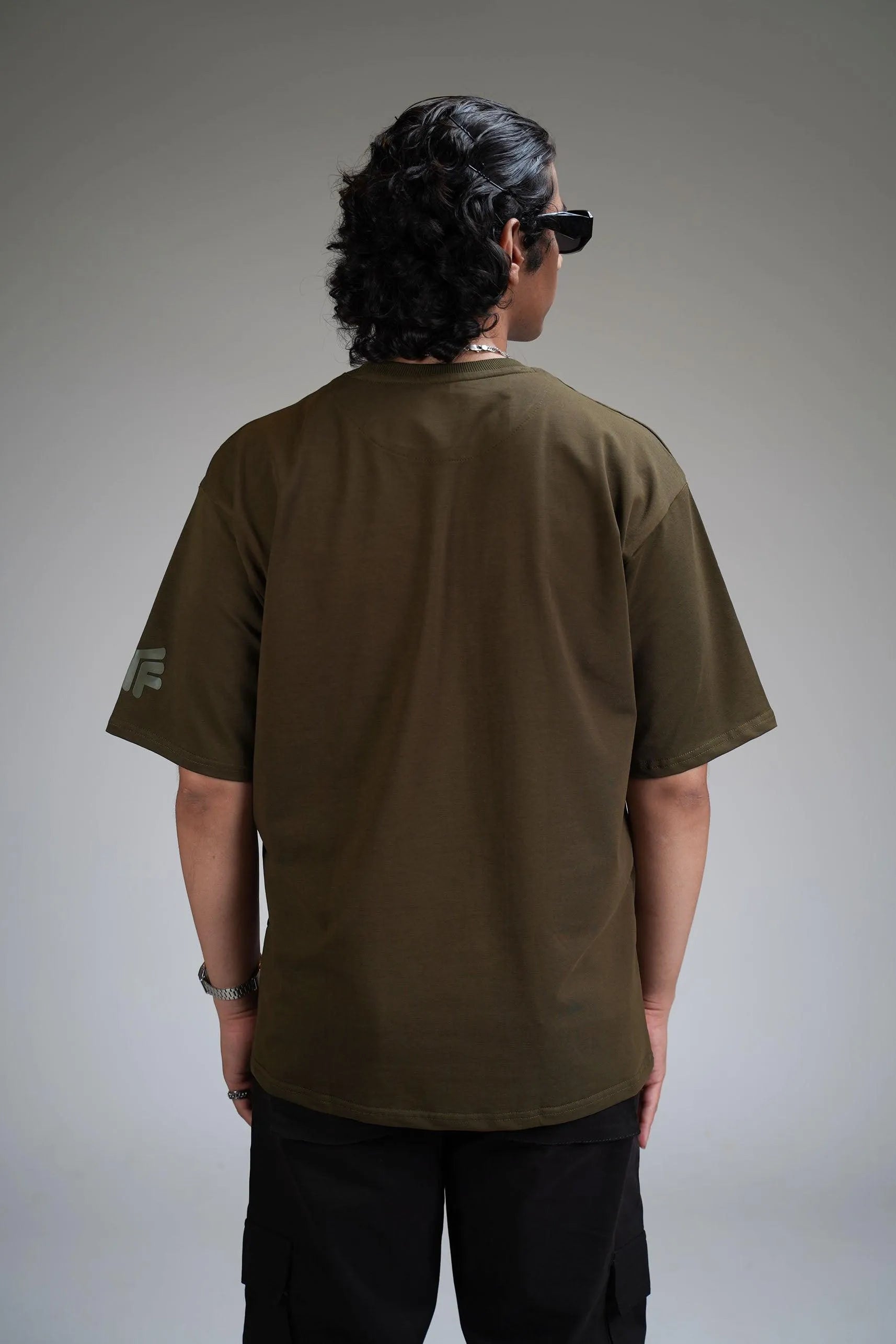 Basic Olive Heavyweight T-shirt
