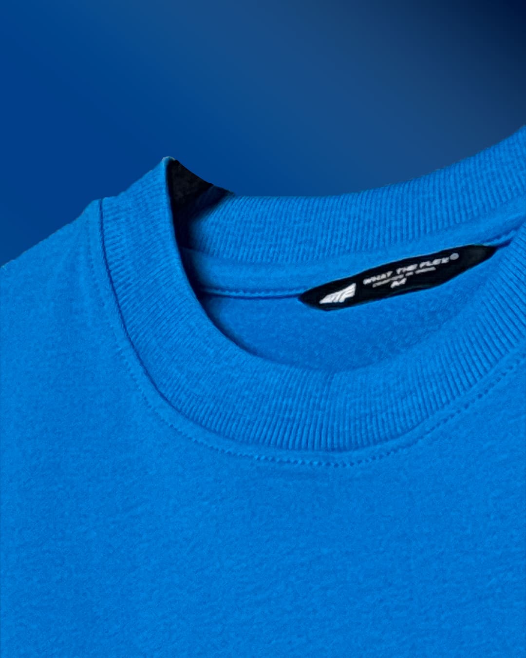 Too Young Heavyweight Blue T-shirt