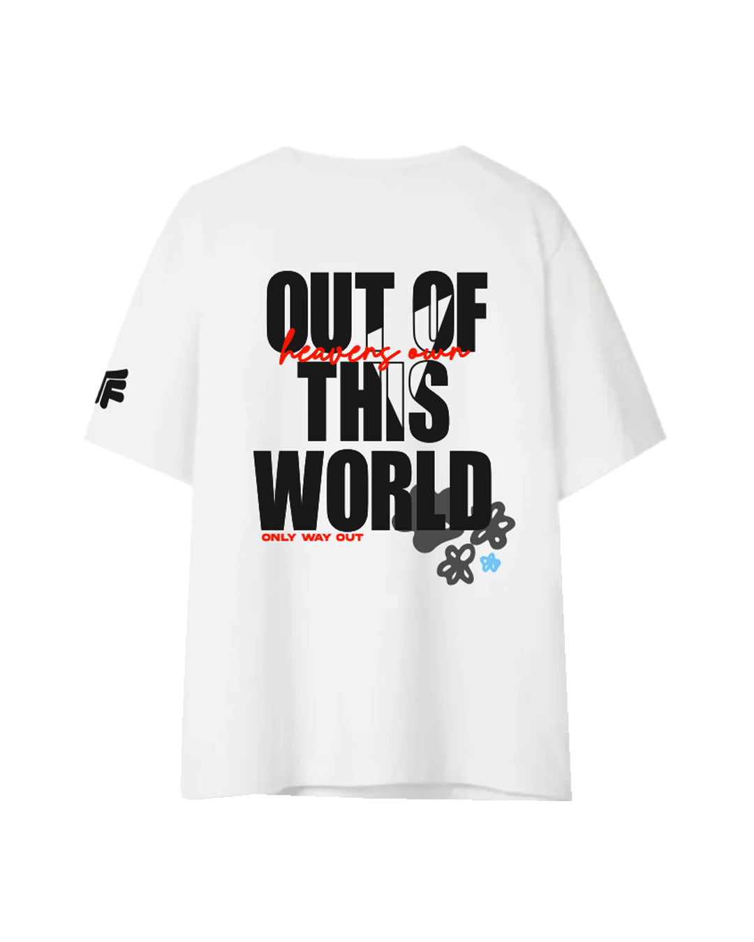 Unfollow The World White Heavyweight T-shirt