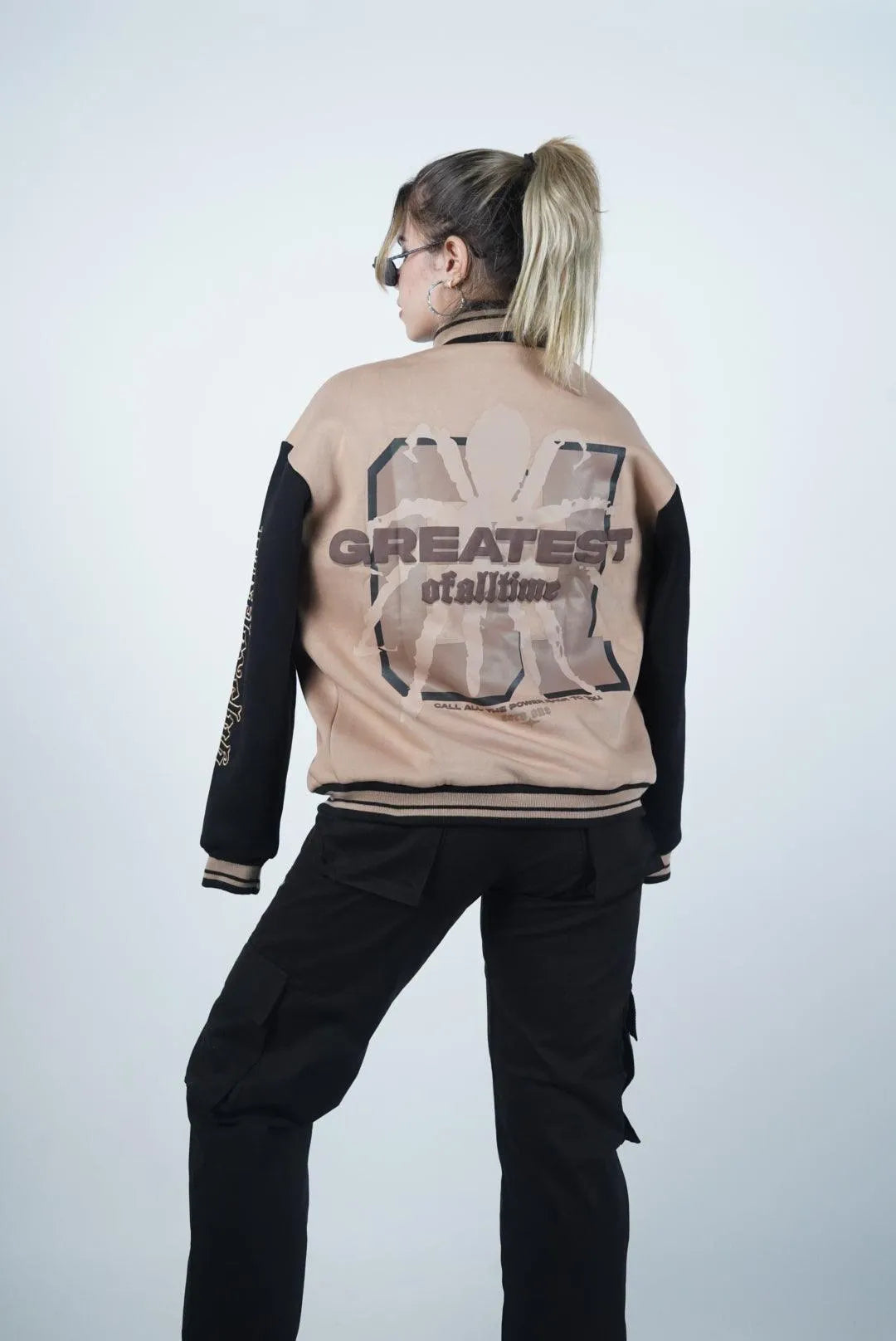 Goat Brown Varsity Jacket