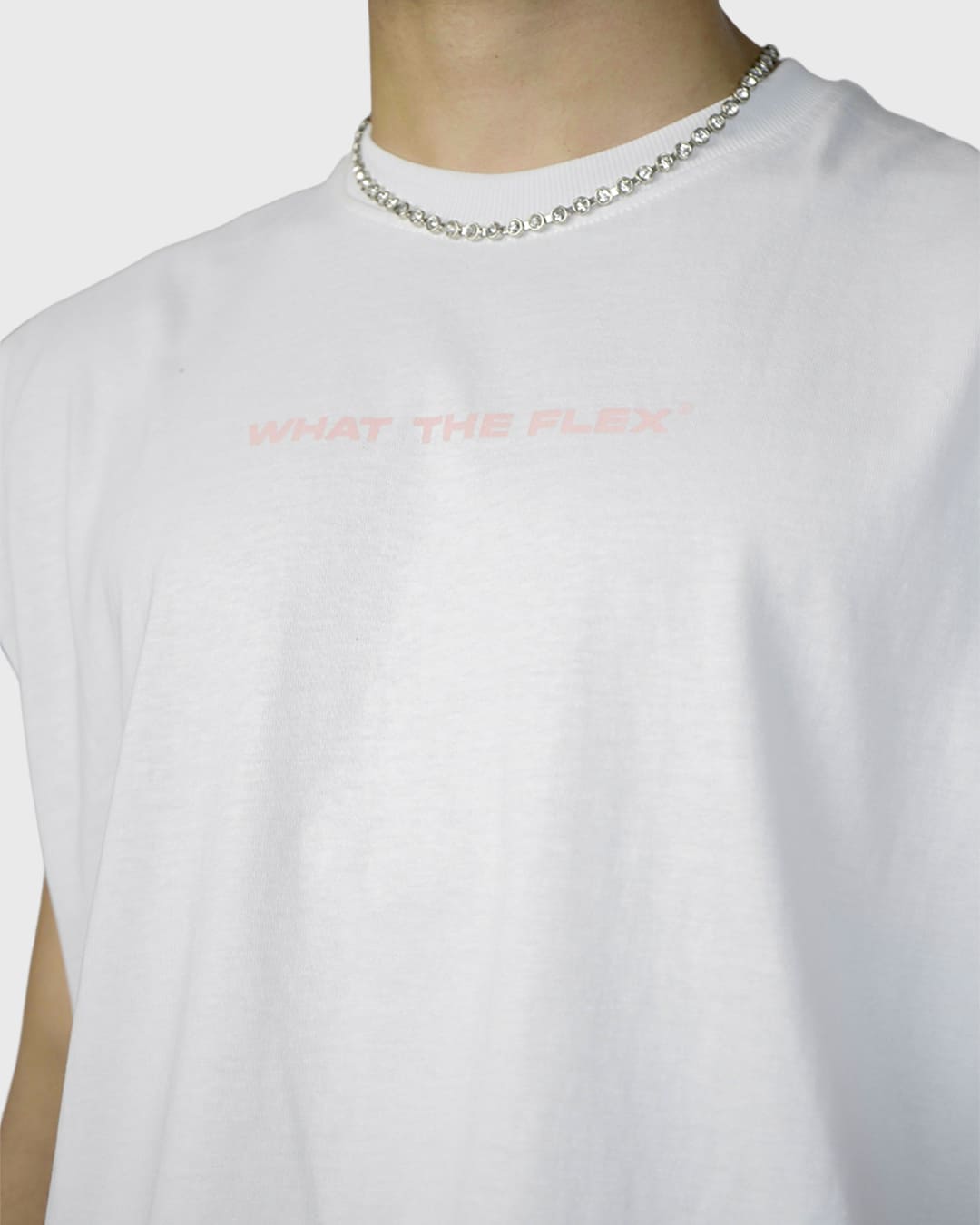 Uncommon White Cotton Vest