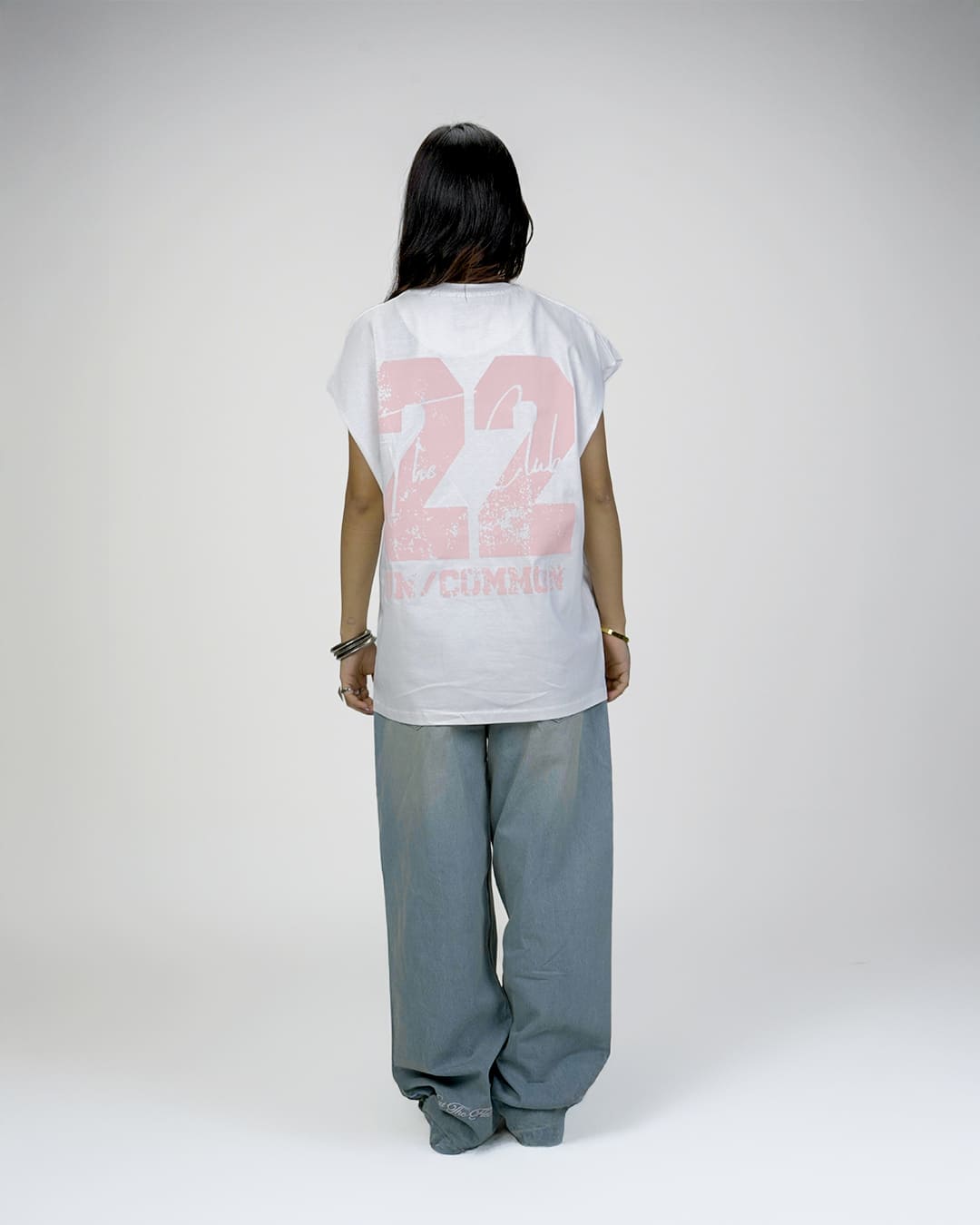 Uncommon White Cotton Vest