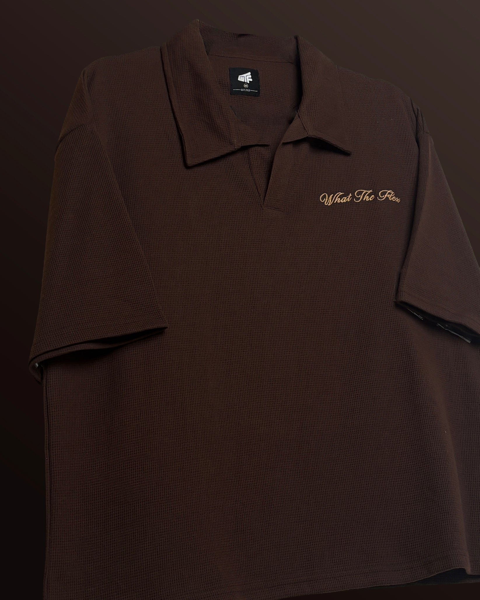 Dark Brown Polo T-shirt