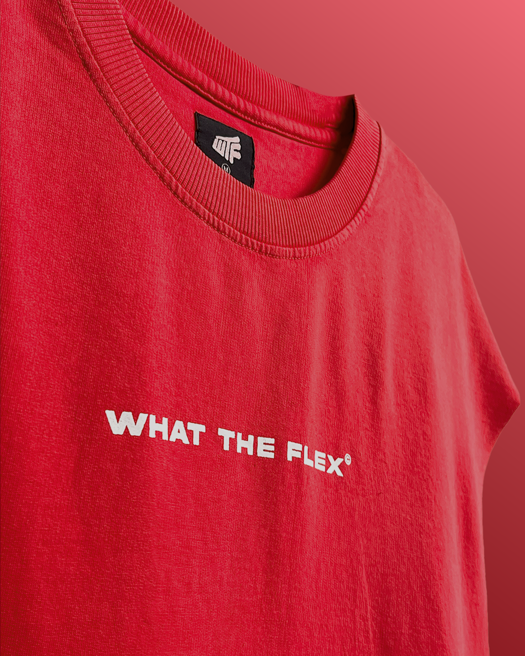 Global Threat Red Acid Wash Vest