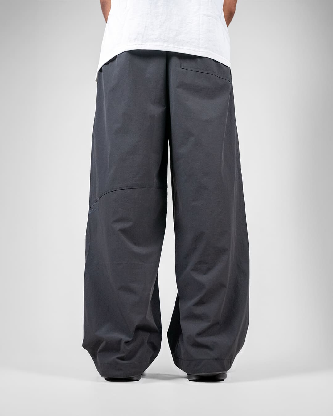 Charcoal Breakout Parachute Pants