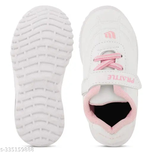 Kids Led Shoes Casual Led Velcro Shoes Light weight Shoes Outdoor Sports Shoes for Little Tiny Kid T101Pink