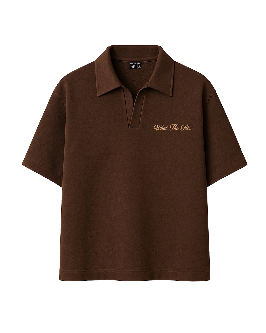 Dark Brown Polo T-shirt