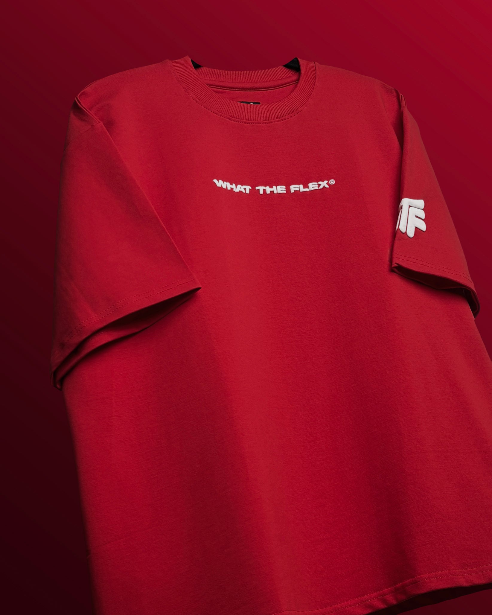 Melted Heavyweight Red T-shirt