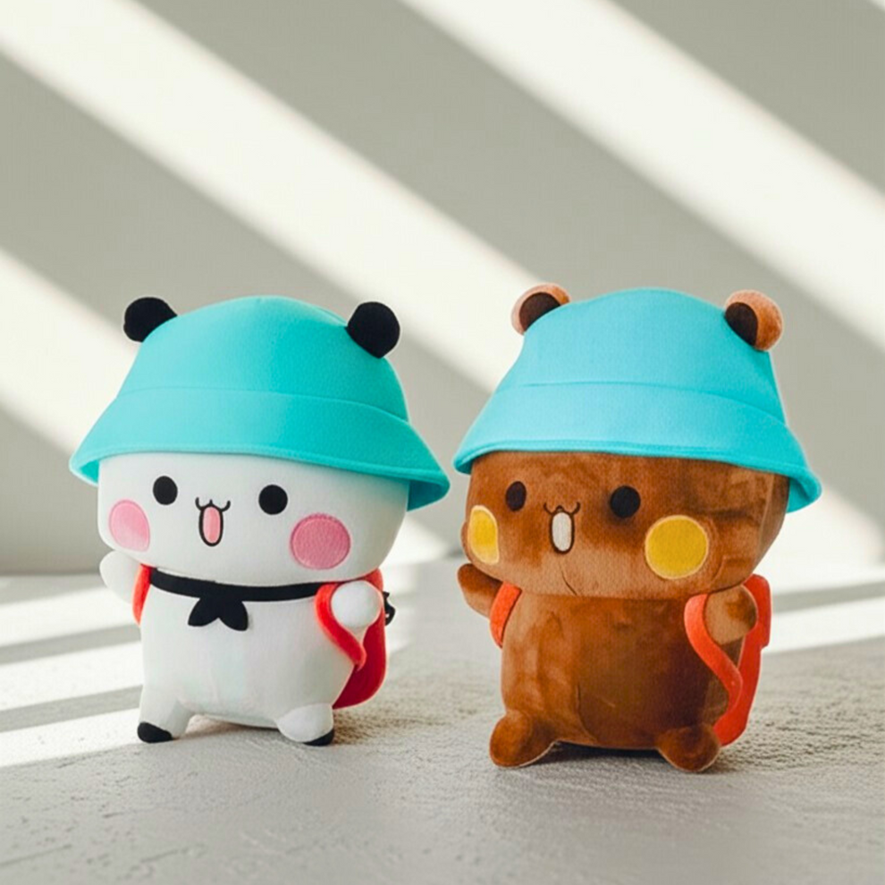 Cute Bubu Dudu Plush Toy – Soft & Huggable Teddy for Kids & Couples