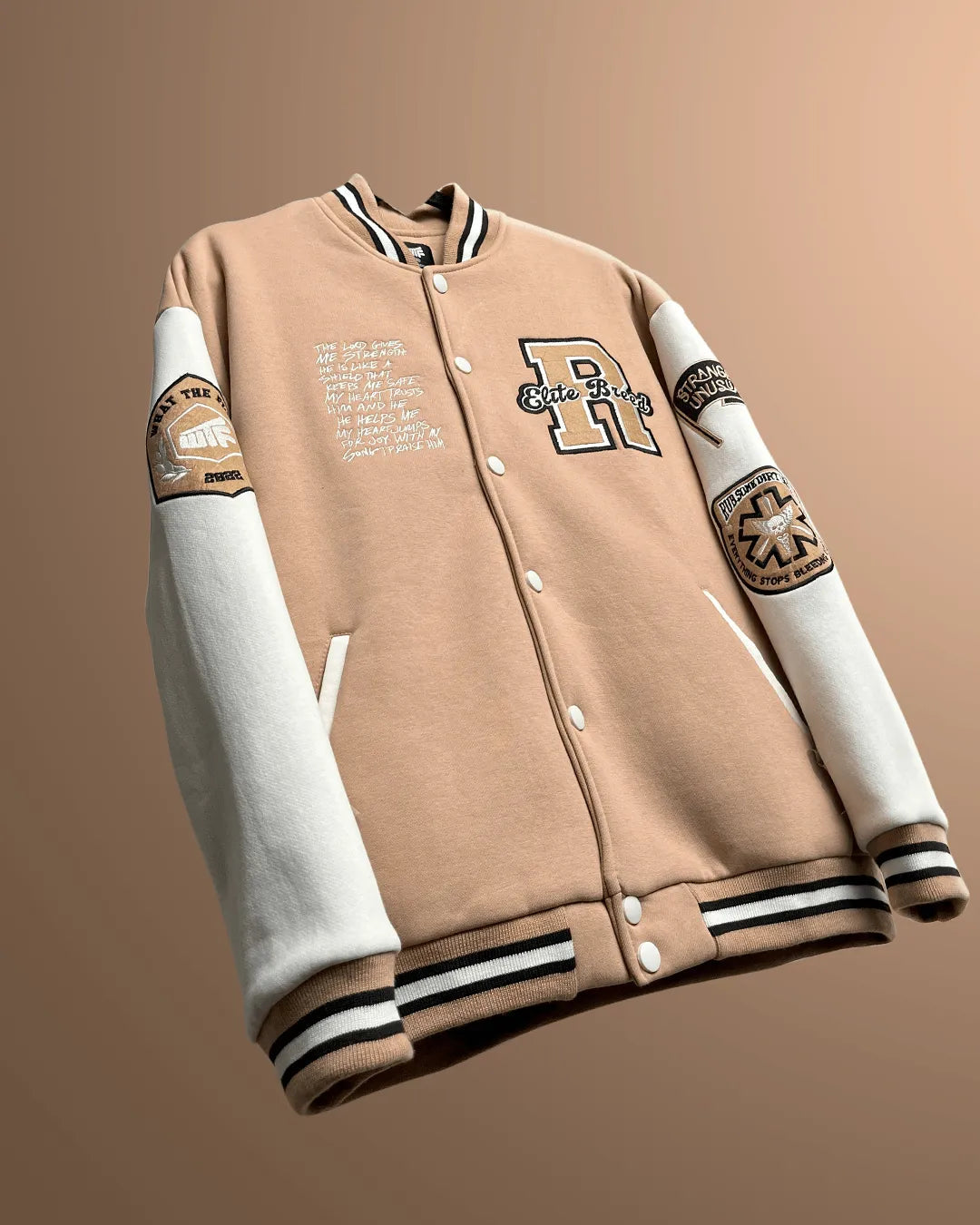 NOT A BAD INFLUENCE Varsity Jacket